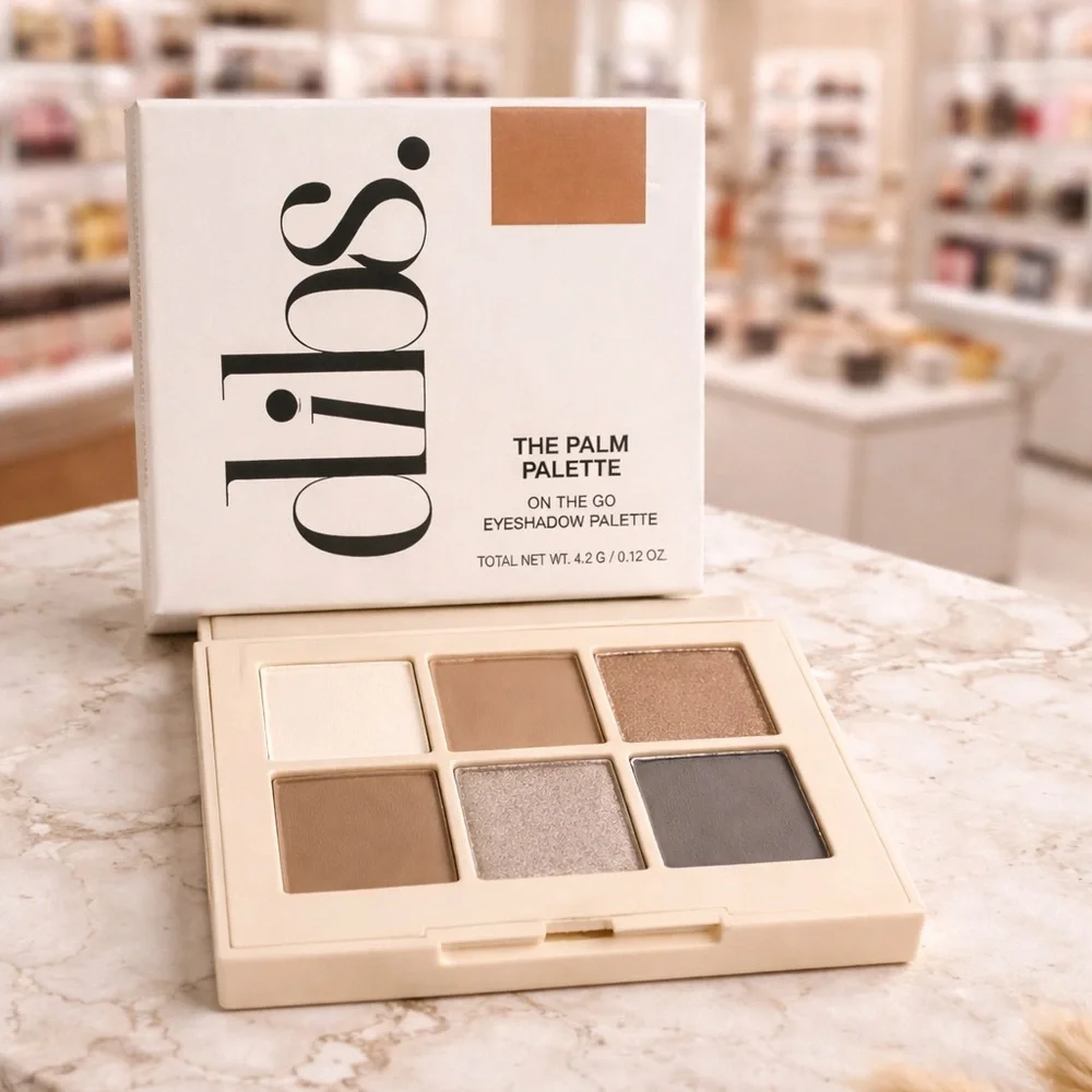 Dibs The Palm Palette On The Go Eyeshadow Palette Color - Coffee in hand